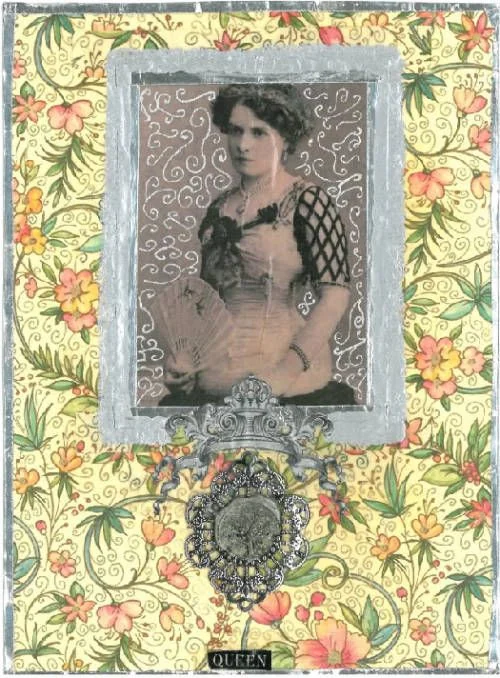 Recovered card 24 card from the Esmeralda's Silent Tarot deck