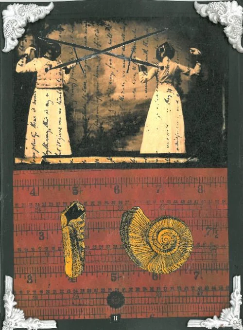 Recovered card 32 card from the Esmeralda's Silent Tarot deck