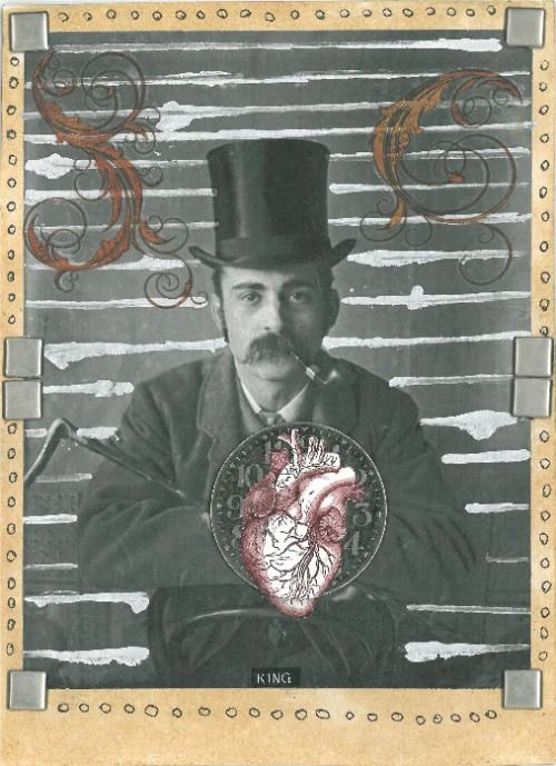 Recovered card 33 card from the Esmeralda's Silent Tarot deck