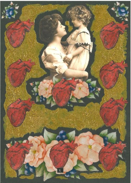 Recovered card 47 card from the Esmeralda's Silent Tarot deck