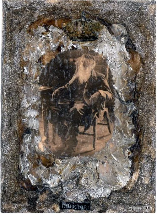 Recovered card 48 card from the Esmeralda's Silent Tarot deck