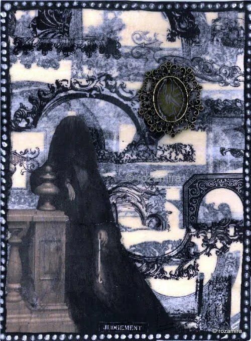 Recovered card 62 card from the Esmeralda's Silent Tarot deck