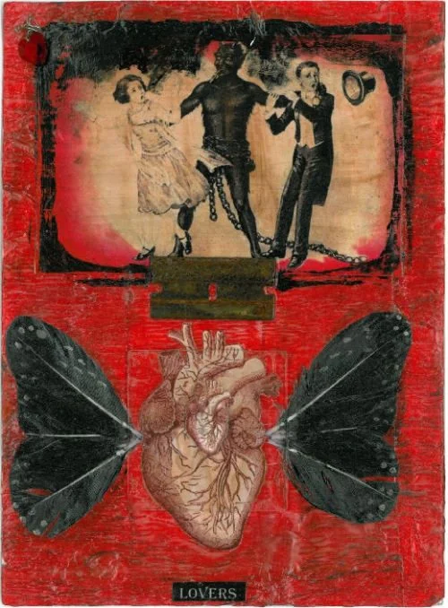 Recovered card 67 card from the Esmeralda's Silent Tarot deck