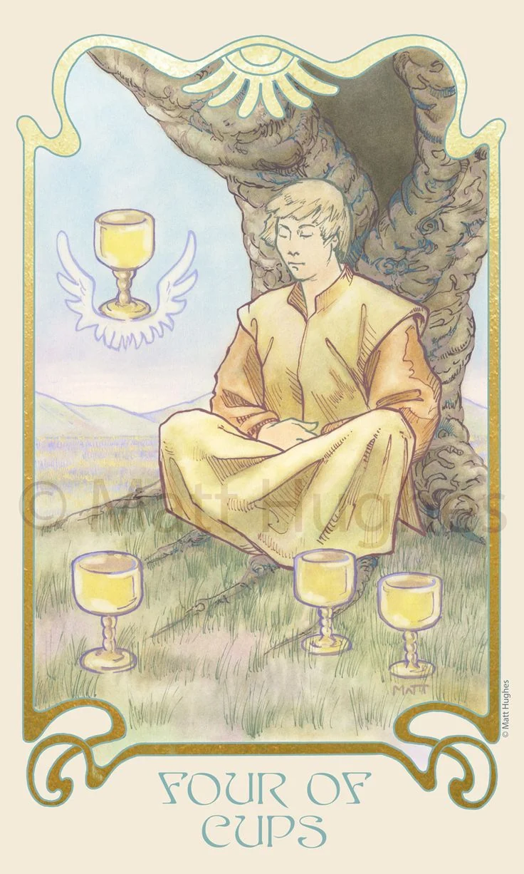 Ethereal Visions Tarot card 02 card from the Ethereal Visions Tarot deck
