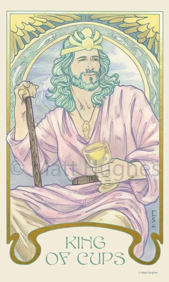 Ethereal Visions Tarot card 04 card from the Ethereal Visions Tarot deck
