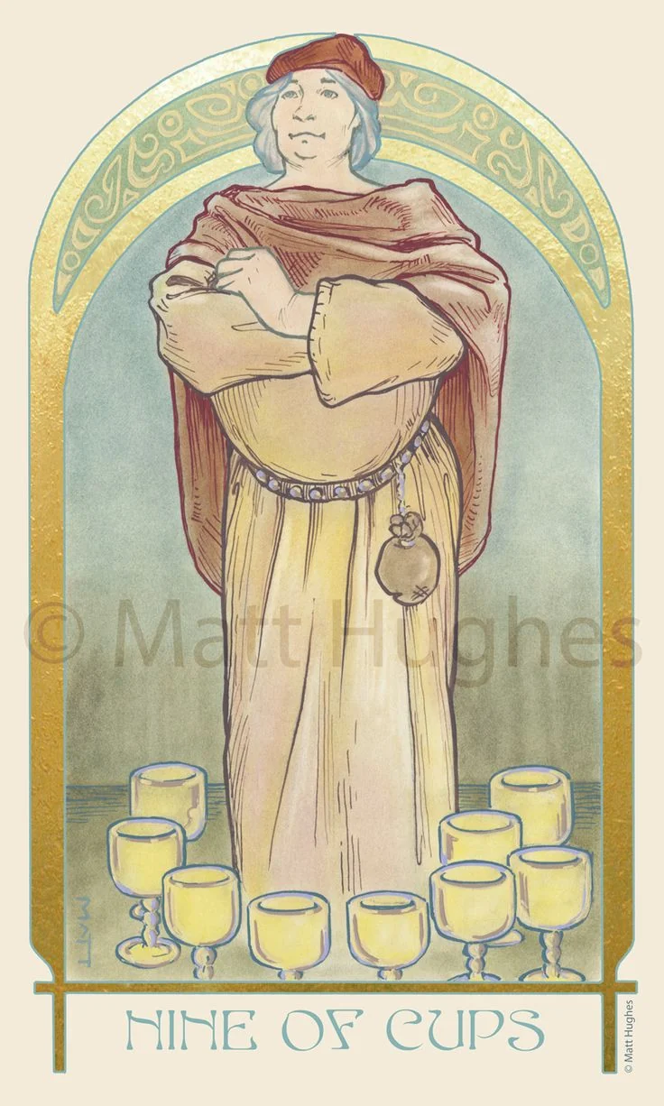 Ethereal Visions Tarot card 10 card from the Ethereal Visions Tarot deck