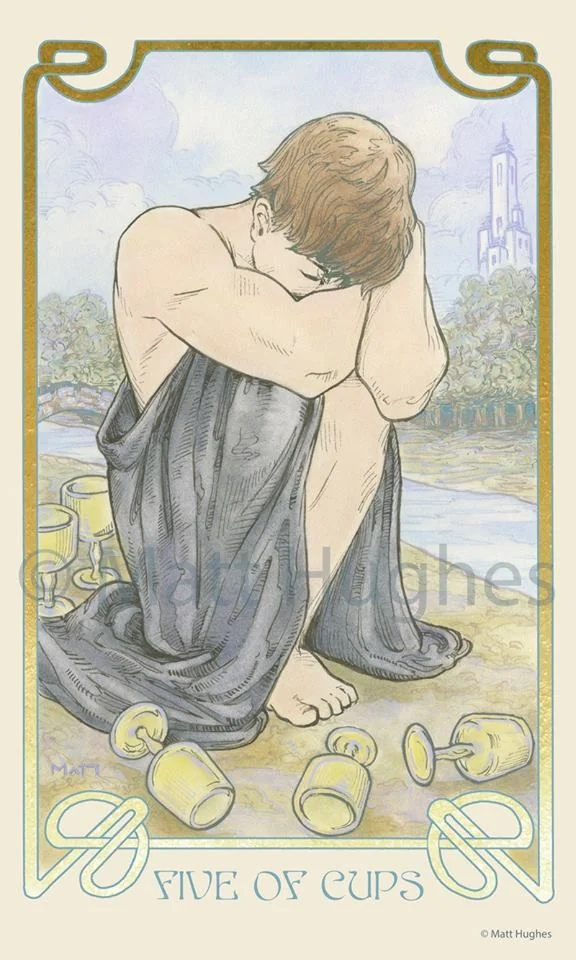 Ethereal Visions Tarot card 11 card from the Ethereal Visions Tarot deck