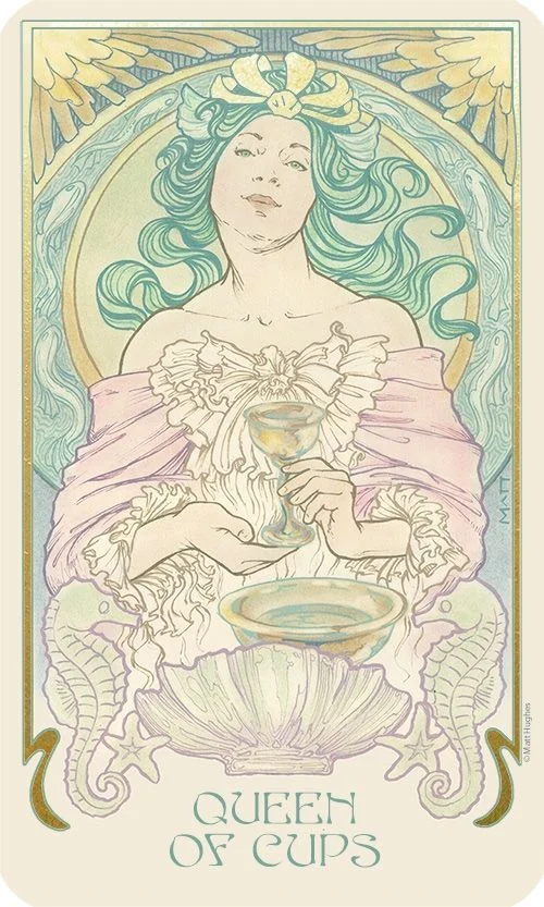 Ethereal Visions Tarot card 14 card from the Ethereal Visions Tarot deck