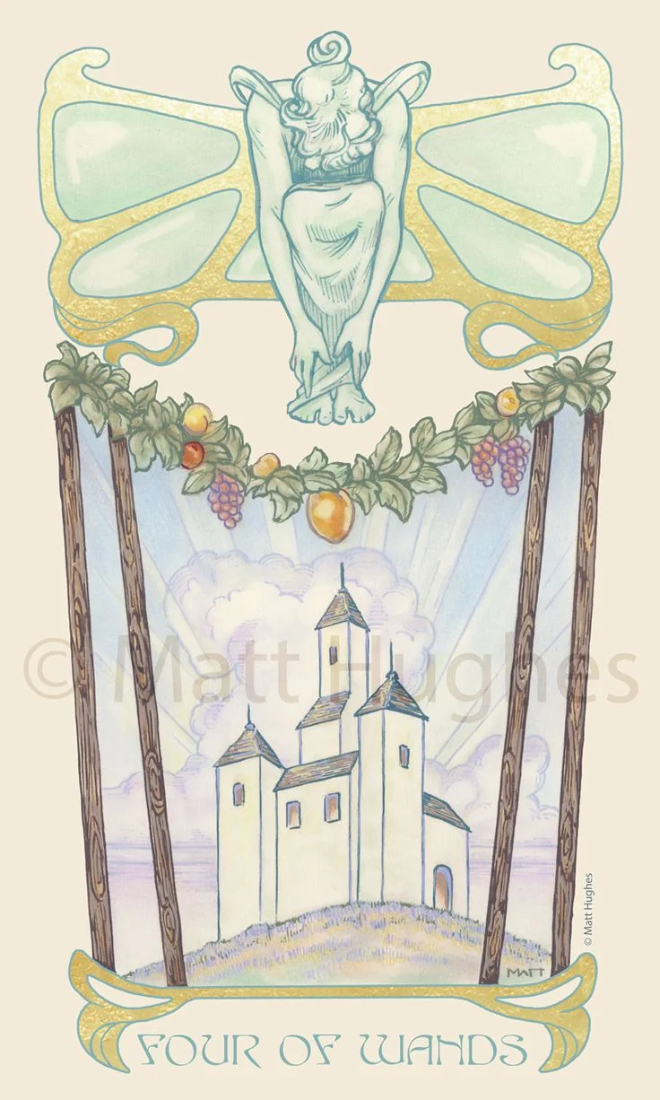 Ethereal Visions Tarot card 20 card from the Ethereal Visions Tarot deck