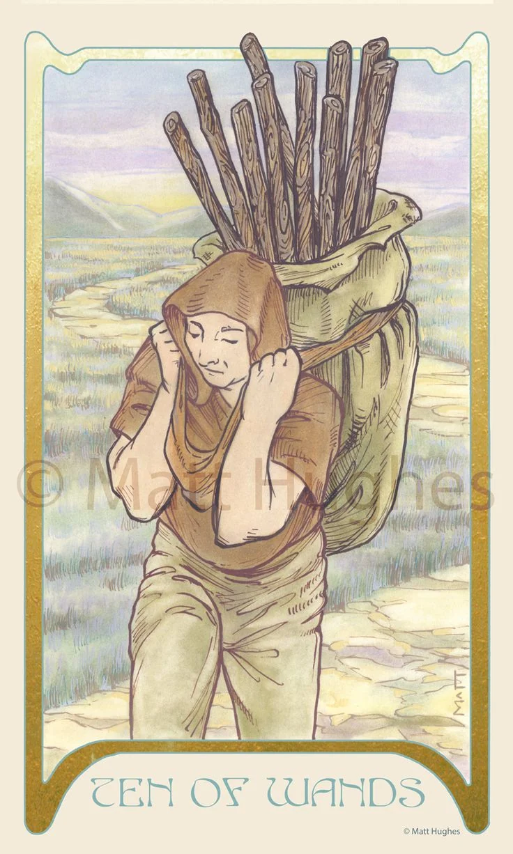Ethereal Visions Tarot card 25 card from the Ethereal Visions Tarot deck