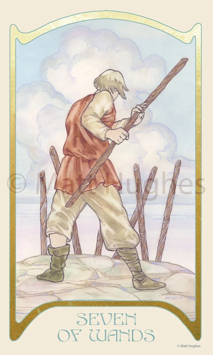 Ethereal Visions Tarot card 26 card from the Ethereal Visions Tarot deck