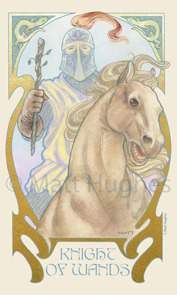 Ethereal Visions Tarot card 27 card from the Ethereal Visions Tarot deck