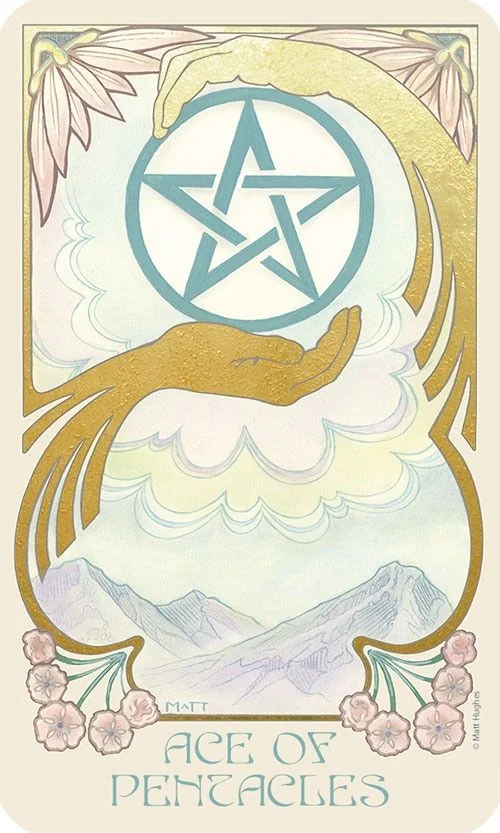 Ethereal Visions Tarot card 29 card from the Ethereal Visions Tarot deck