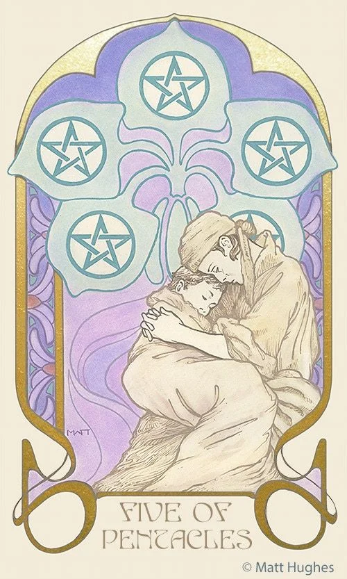 Ethereal Visions Tarot card 30 card from the Ethereal Visions Tarot deck
