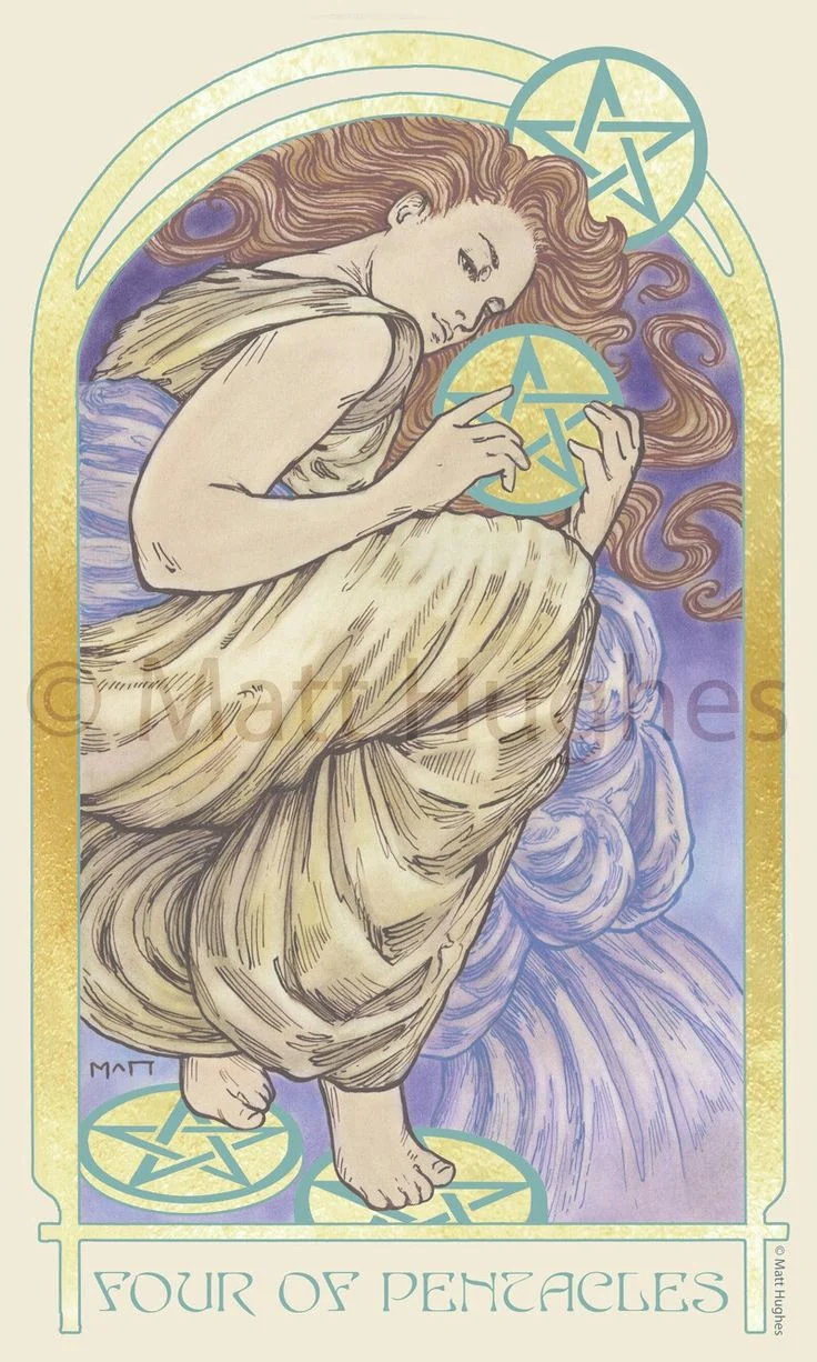 Ethereal Visions Tarot card 31 card from the Ethereal Visions Tarot deck