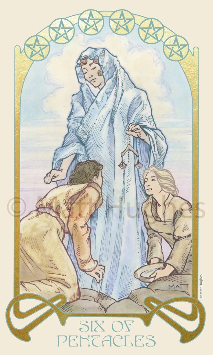 Ethereal Visions Tarot card 33 card from the Ethereal Visions Tarot deck
