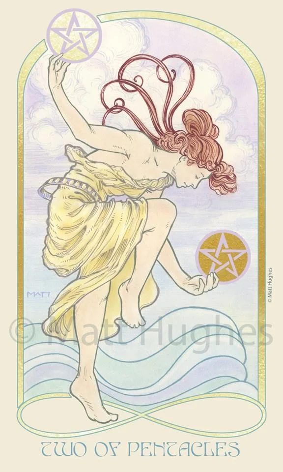 Ethereal Visions Tarot card 35 card from the Ethereal Visions Tarot deck