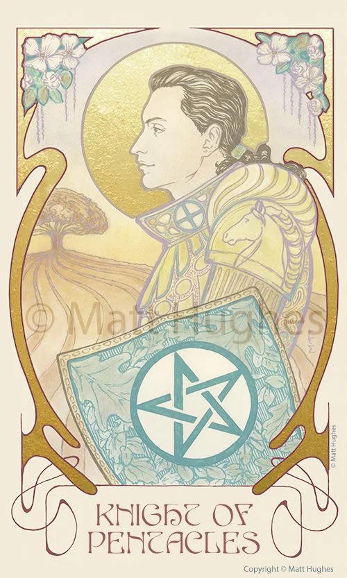 Ethereal Visions Tarot card 37 card from the Ethereal Visions Tarot deck