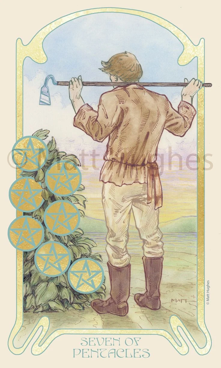 Ethereal Visions Tarot card 38 card from the Ethereal Visions Tarot deck