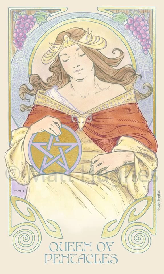 Ethereal Visions Tarot card 39 card from the Ethereal Visions Tarot deck