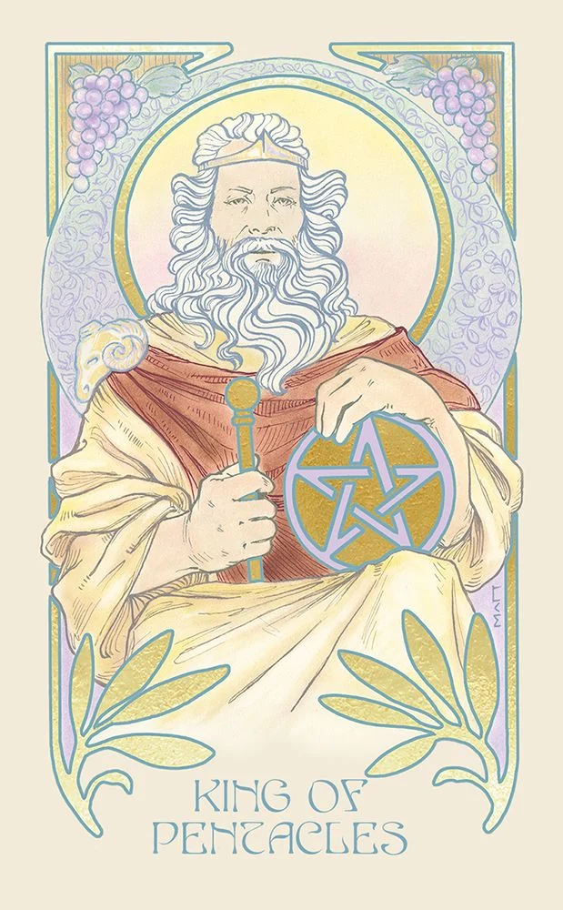 Ethereal Visions Tarot card 41 card from the Ethereal Visions Tarot deck