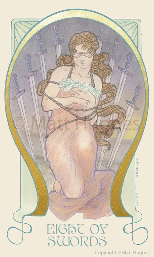 Ethereal Visions Tarot card 46 card from the Ethereal Visions Tarot deck