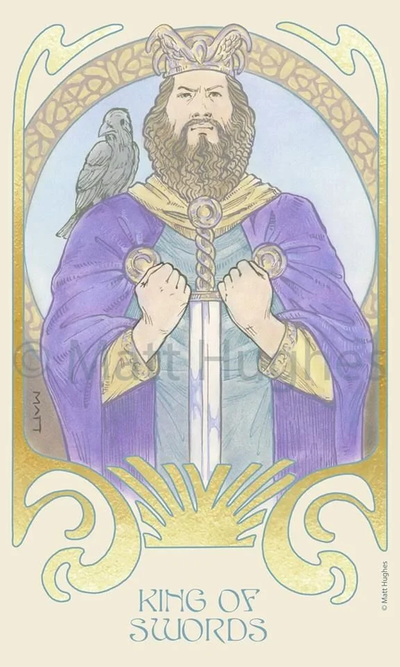 Ethereal Visions Tarot card 47 card from the Ethereal Visions Tarot deck