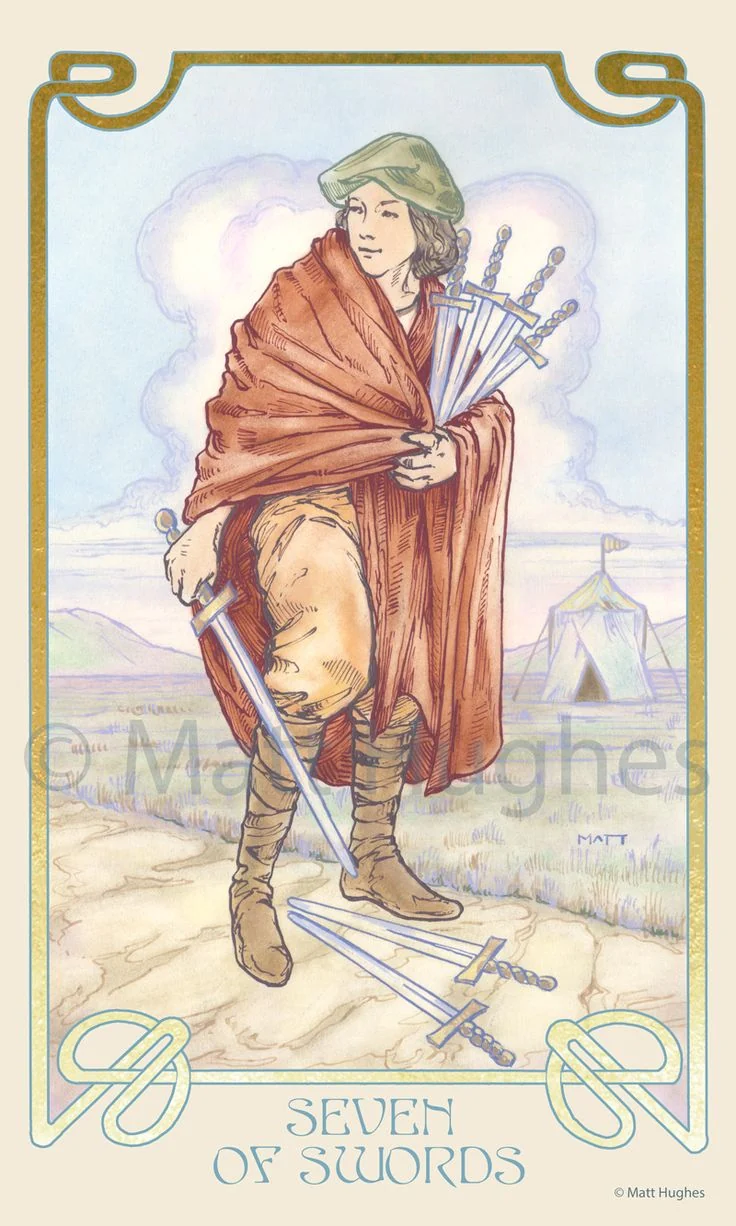 Ethereal Visions Tarot card 48 card from the Ethereal Visions Tarot deck