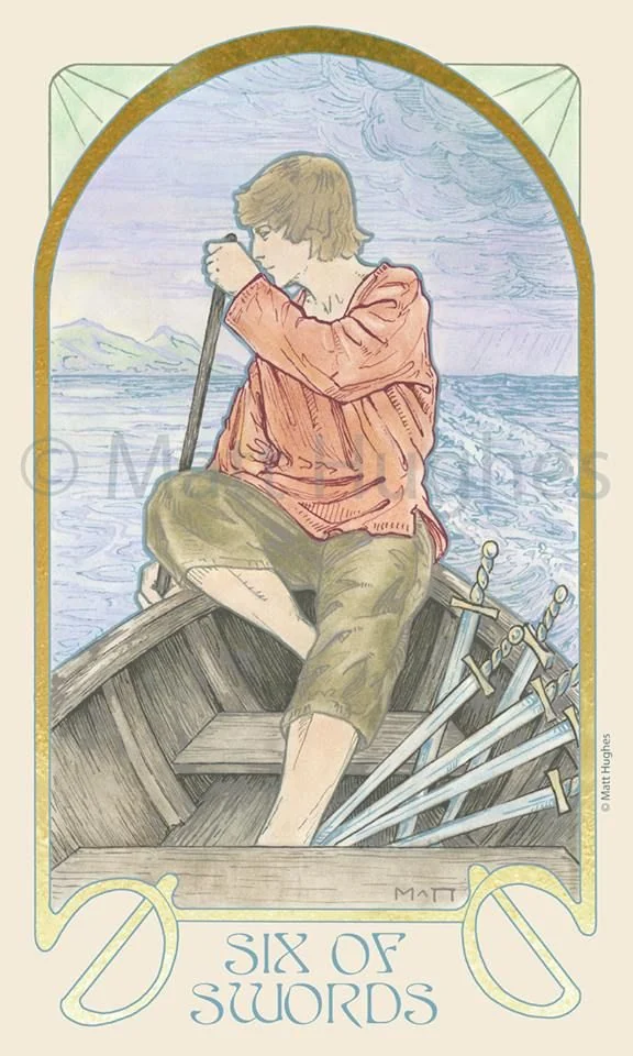 Ethereal Visions Tarot card 49 card from the Ethereal Visions Tarot deck