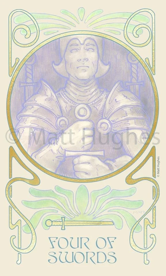 Ethereal Visions Tarot card 51 card from the Ethereal Visions Tarot deck