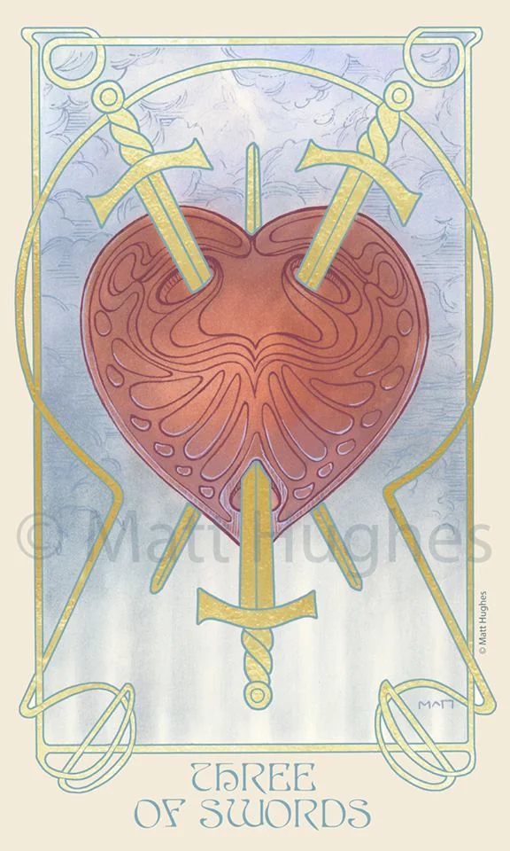 Ethereal Visions Tarot card 52 card from the Ethereal Visions Tarot deck