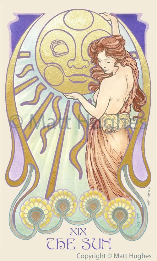 Ethereal Visions Tarot card 59 card from the Ethereal Visions Tarot deck