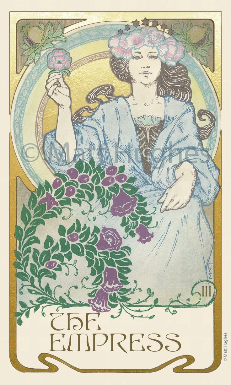 Ethereal Visions Tarot card 60 card from the Ethereal Visions Tarot deck