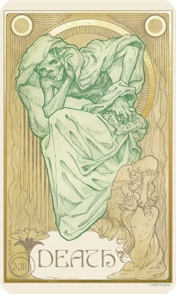 Ethereal Visions Tarot card 63 card from the Ethereal Visions Tarot deck