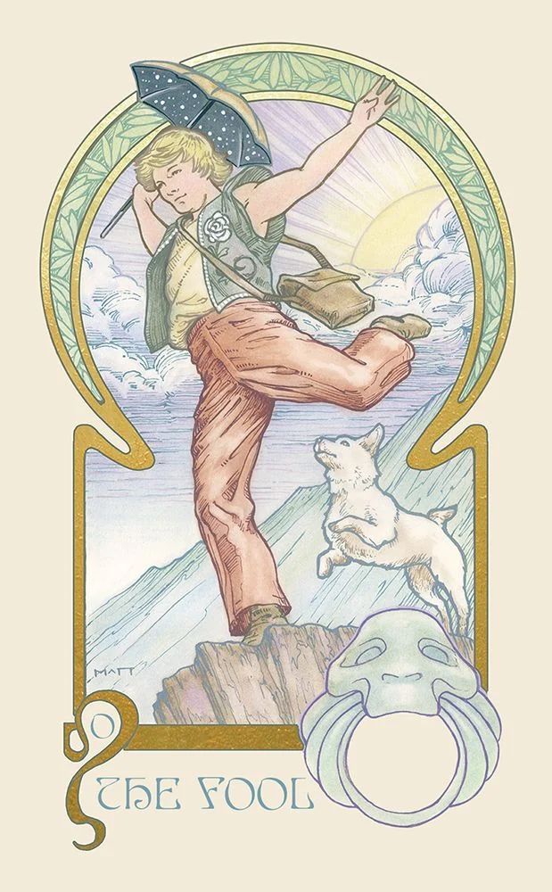 Ethereal Visions Tarot card 65 card from the Ethereal Visions Tarot deck