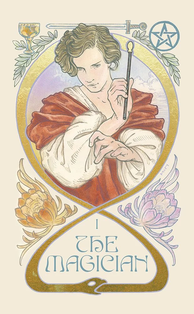 Ethereal Visions Tarot card 68 card from the Ethereal Visions Tarot deck