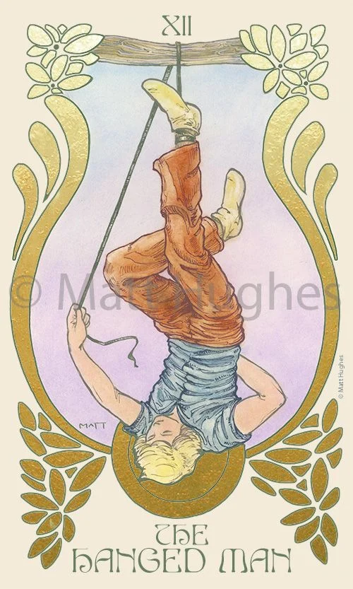Ethereal Visions Tarot card 71 card from the Ethereal Visions Tarot deck