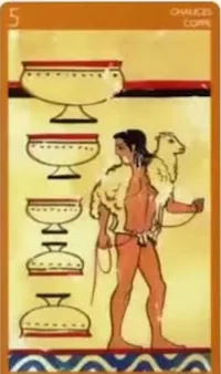 Card 06 card from the Etruscan Tarot deck