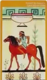 Card 08 card from the Etruscan Tarot deck
