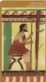Card 15 card from the Etruscan Tarot deck