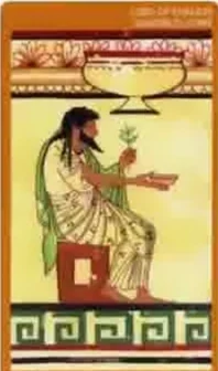 Card 19 card from the Etruscan Tarot deck