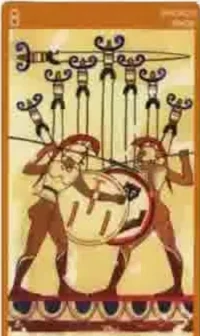 Card 20 card from the Etruscan Tarot deck