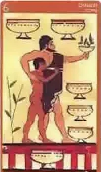 Card 22 card from the Etruscan Tarot deck