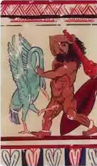 Card 23 card from the Etruscan Tarot deck