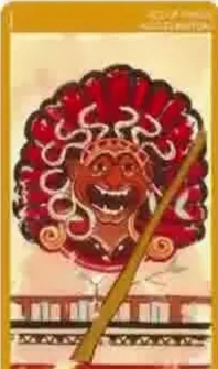 Card 25 card from the Etruscan Tarot deck