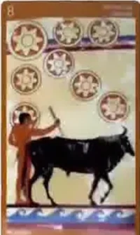 Card 26 card from the Etruscan Tarot deck