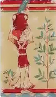 Card 29 card from the Etruscan Tarot deck