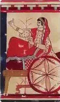 Card 31 card from the Etruscan Tarot deck
