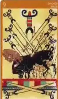 Card 35 card from the Etruscan Tarot deck