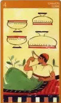 Card 38 card from the Etruscan Tarot deck